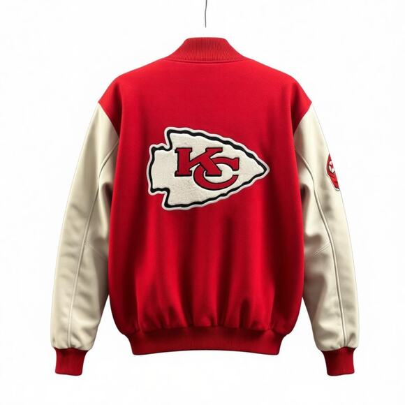 Starter | Kansas City Chiefs Varsity Jacket - Quilted | Medium - Picture 4 of 4